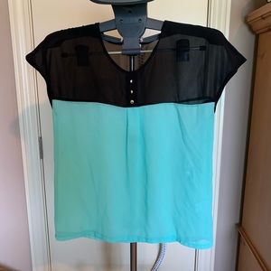 Toomi color block top